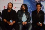 Rohit Shetty, Pritam Chakraborty, Shahrukh KHan at Dilwale song launch in Mumbai on 18th Nov 2015
